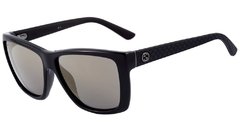 GUCCI GG 3716 - ÓCULOS DE SOL S INA JO PRETO BRILHO E FOSCO/ MARROM ESPELHADO - Lente 5,9 cm