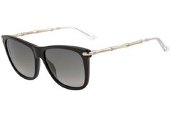 GUCCI GG 3778 S - ÓCULOS DE SOL HQW VK PRETO E DOURADO BRILHO/ PRETO DEGRADÊ - Lente 5,5 cm