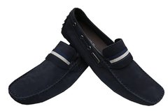 Mocassim Sergio K Camurça Dark Blue - comprar online