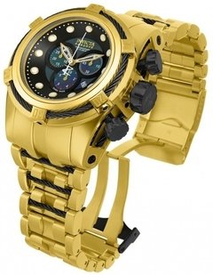 Invicta 12737 Reserve Bolt Zeus Swiss Made Chronograph Gold Black - comprar online