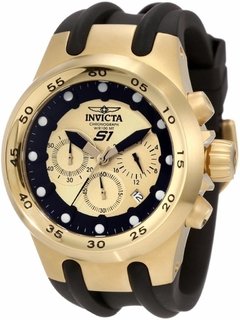 Invicta 1510 Men's S1 Quartz Chronograph Gold Black - comprar online