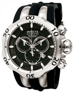 Invicta Venom Viper pulseira de borracha Black Grey - comprar online