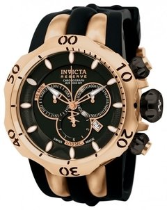 Invicta Venom Viper pulseira de borracha Black Rose - comprar online