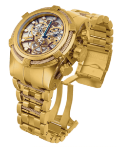 Invicta 12902 Reserve Men's Bolt Zeus Swiss Made COSC Quartz Chronograph Bracelet Watch gold Rose - comprar online