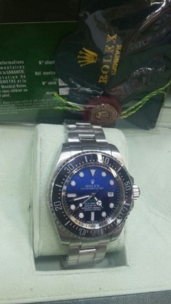 Relogio Deepsea Sea Dweller 0318 Preto Prata