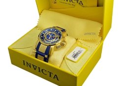 RELOGIO INVICTA S1 RALLY BLUE GOLD na internet