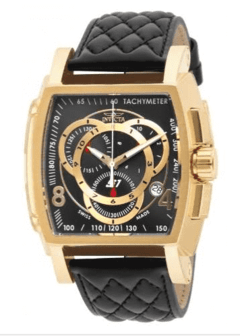 relogio invicta s1 rally QUADRADO BLACK GOLD - comprar online