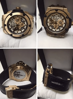 relogio J7774 King Power Dourado hublot - comprar online