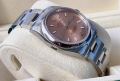 Rolex Air King Aço , 34mm , Modelo Novo , Pink Dial - comprar online