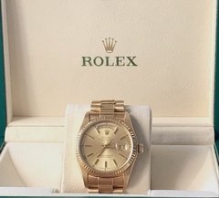 Rolex Day-date President Todo De Ouro Amarelo