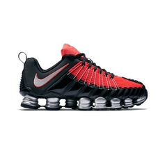 Tênis Nike Total Shox 12 Molas Preto e Laranja