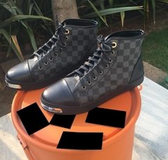 TENIS LOUIS VUITTON TÊNIS CANO ALTO BLACK - comprar online