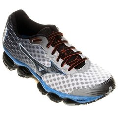 Tênis Mizuno Wave Prophecy 4 White Blue - comprar online