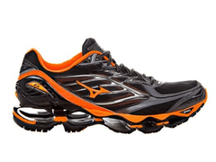 Tênis Mizuno Wave Prophecy 6 Preto e Laranja