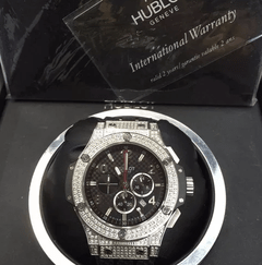 relogio King Power 0784 Prata hublot