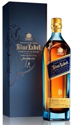 whisky blue label 750 ml 21 anos