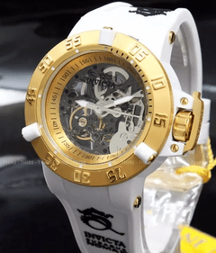 Invicta Subaqua 3 Feminino 17140 Skelecton Mecanico Dragon