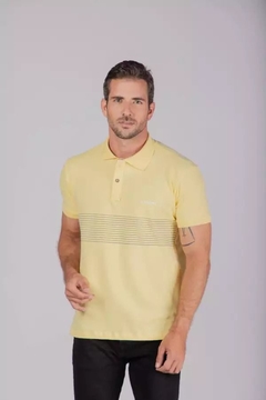 Camisa Polo Amarela JohnStone