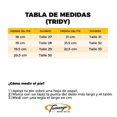 Imagen de Zapatilla Art. 8663 - TRIDY