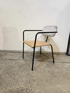 Silla Jai Hierro y Madera