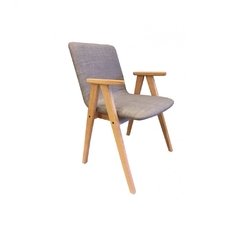 Silla Gotland Gris Claro Madera Clara x2