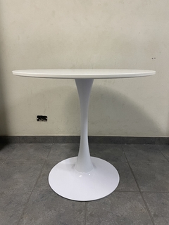 Mesa Tulip Laqueada 80 cm