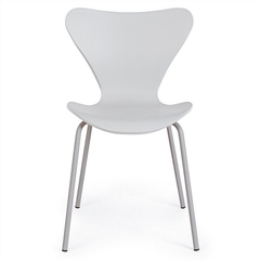 Silla Jacobsen pvc blanca - comprar online