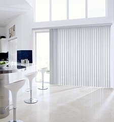 Persiana Vertical Branca - PVC - Facil Persianas