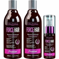 Prohall Force Hair - Kit Fortificante Crescimento Acelerado Trio (3 Produtos)