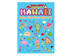 Pack de Libros para colorear Pintaditas Kawaii x4 - comprar online