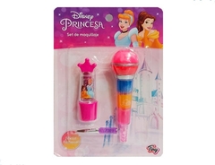 Tiny Disney Princesas Set de Maquillaje Labial Microfono