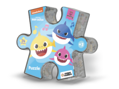 Puzzle Caja ficha gigante Baby Shark 24 piezas