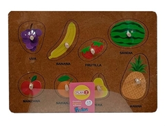 Encastre de Madera Frutas con agarre - comprar online