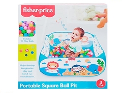 Fisher Price Pelotero Portable Square Ball Pit