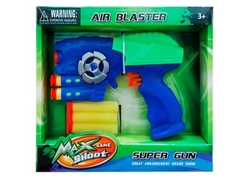 Max Shoot Air Blaster pistola lanza dardos azul