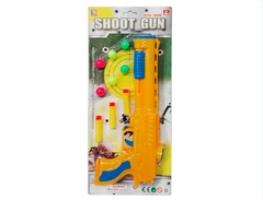 Shoot Gun pistola lanza bolas amarilla