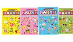 Pack de Libros para colorear Pintaditas Kawaii x4