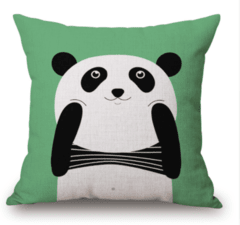 Funda almohadon grande oso panda - comprar online