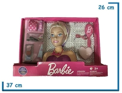 Barbie Styling Head Rosa - comprar online