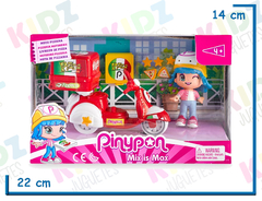 Pinypon Moto delivery de pizza - KIDZ juguetes
