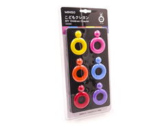 Combo 3 Marcadores pastel + Crayones color rings grandes en internet