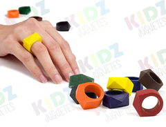 Combo 2 Marcadores pastel + Crayones color rings - KIDZ juguetes