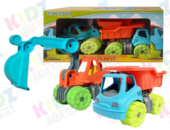 Camion Grua y Camion Volcador Duravit - KIDZ juguetes