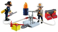 Playmobil maletin bomberos - tienda online