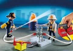 Playmobil maletin bomberos - KIDZ juguetes