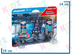 Playmobil set figuras policia