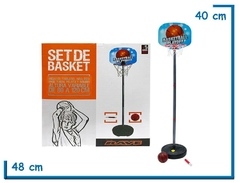 Rave set de basket aro con base pelota e inflador - comprar online