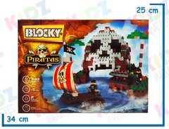 Blocky 340 piezas Isla Pirata - comprar online