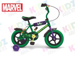 Bicicleta rodado 12 Hulk Marvel Avengers