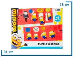 Puzzle Historia Minions nace un villano 46 piezas - comprar online